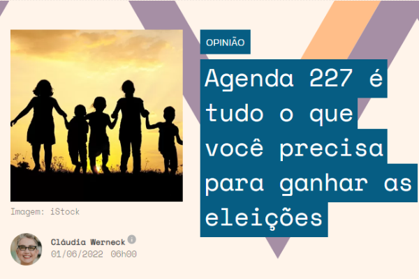 Agenda 227 é tudo o que você precisa para ganhar as eleições