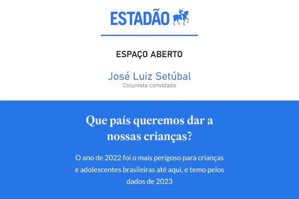Que país queremos dar a nossas crianças?