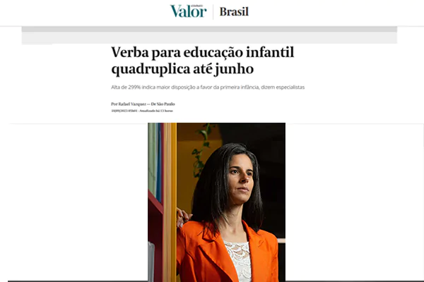 Verba para educação infantil quadruplica até junho