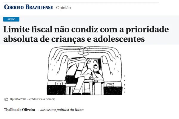 Limite fiscal não condiz com a prioridade absoluta de crianças e adolescentes